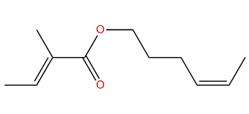 (Z)-4-Hexenyl (E)-2-methyl-2-butenoate